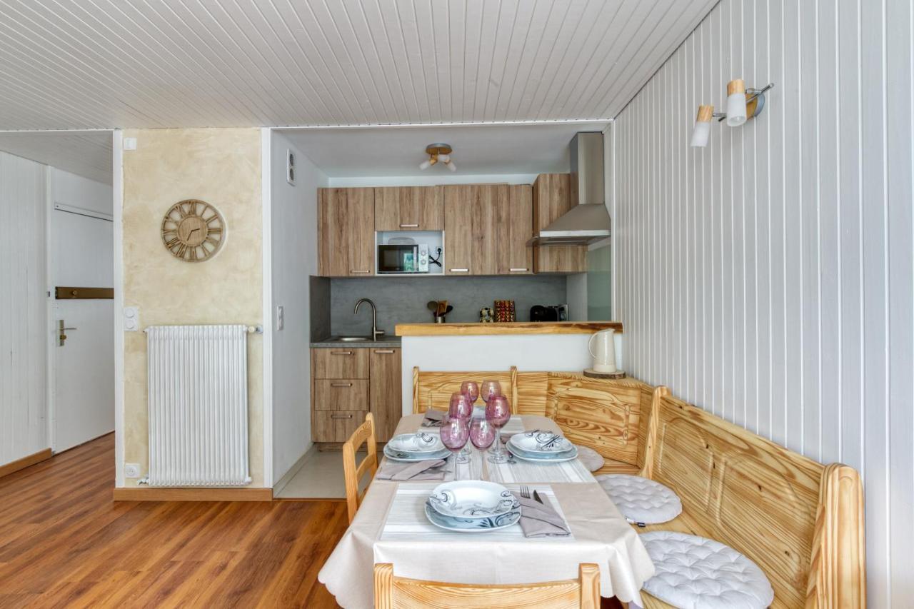 Appartement Le Petit Balcon avec vue sur le Mont-Blanc à Chamonix Extérieur photo